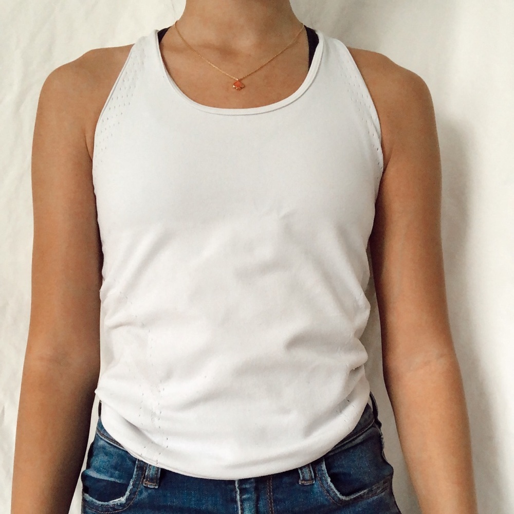White Ivivva (Lululemon) Tank Top